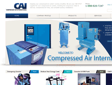 Tablet Screenshot of ca-intl.com